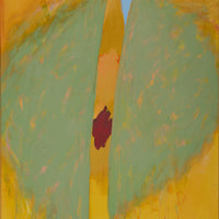 Douglas Haynes "Patch of Blue," 1978, acrylic on canvas