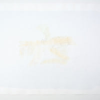 Alan Reynolds "Blue Marble," 1990, watercolour and oil pastel on paper