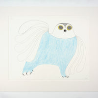 Pitaloosie Saila "Untitled," c. 1975, coloured pencil & ink on paper