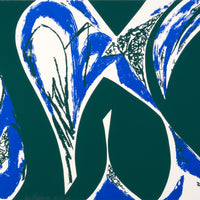 Lee Krasner "Free Space," 1975, lithograph, edition 15/175