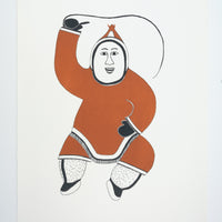 Pitaloosie Saila "Ipiraqtuqtuq," 1976, lithograph, edition 7/50