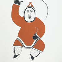 Pitaloosie Saila "Ipiraqtuqtuq," 1976, lithograph, edition 7/50