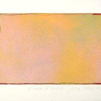 Jules Olitski "Beauty of Angels," 1989, lithograph, edition 31/50
