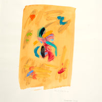 Robert Christie, "Centre Image," 1978, acrylic & watercolour on paper