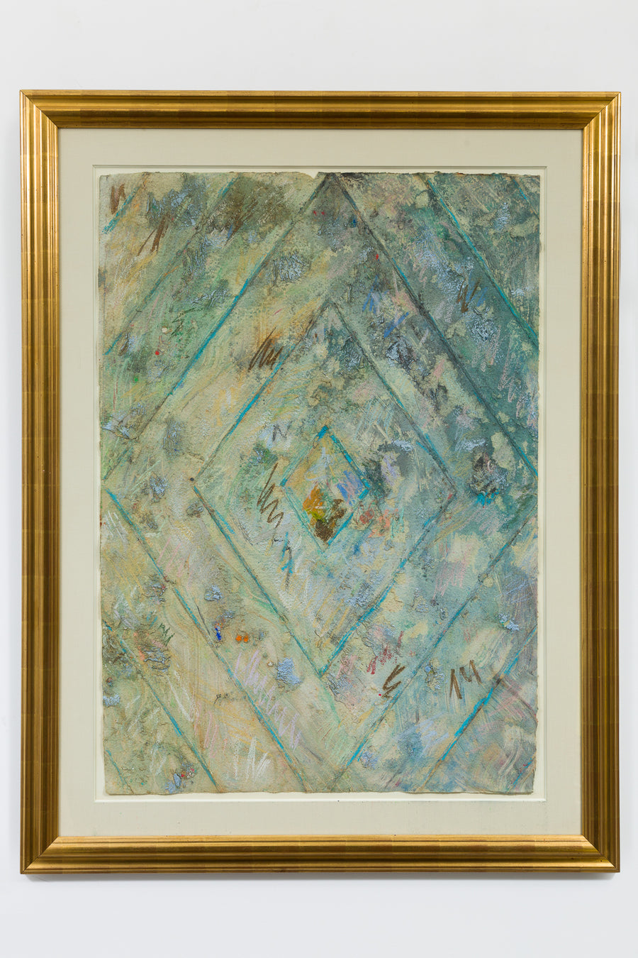 Kenneth Noland "Untitled," c. 1980, monoprint on handmade paper