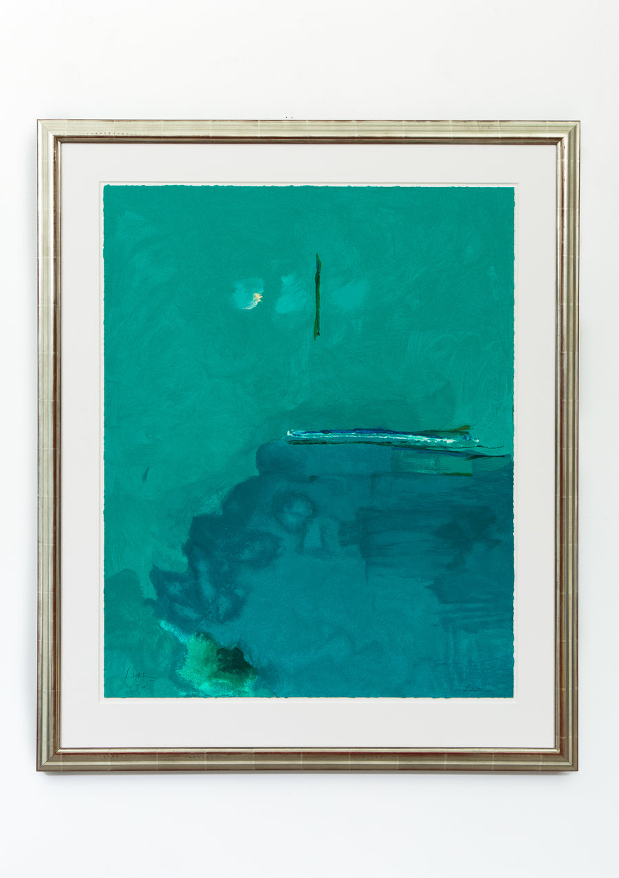 Helen Frankenthaler "Contentment Island," 2004, screenprint, edition 112/118