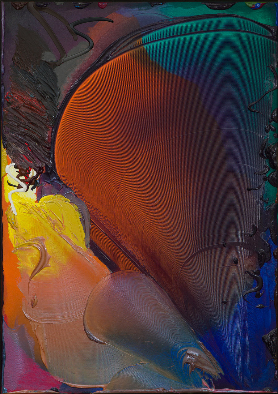 Joseph Drapell "Eternal Questions," 1990, acrylic on canvas
