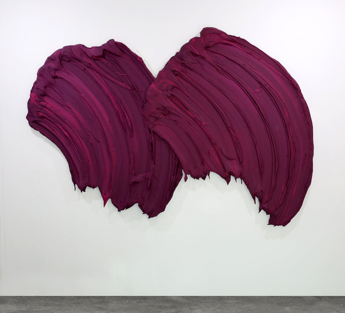 Donald Martiny "Bayali," 2019, polymer and sispersed pigment on aluminum