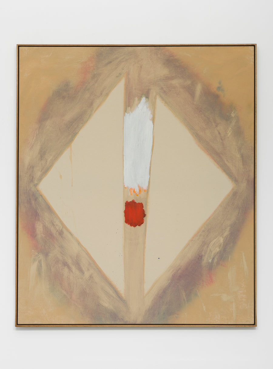 Douglas Haynes "White Radiance," 1979, acrylic on canvas