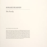 Romare Bearden "The Family," 1975, lithograph, edition 78/175