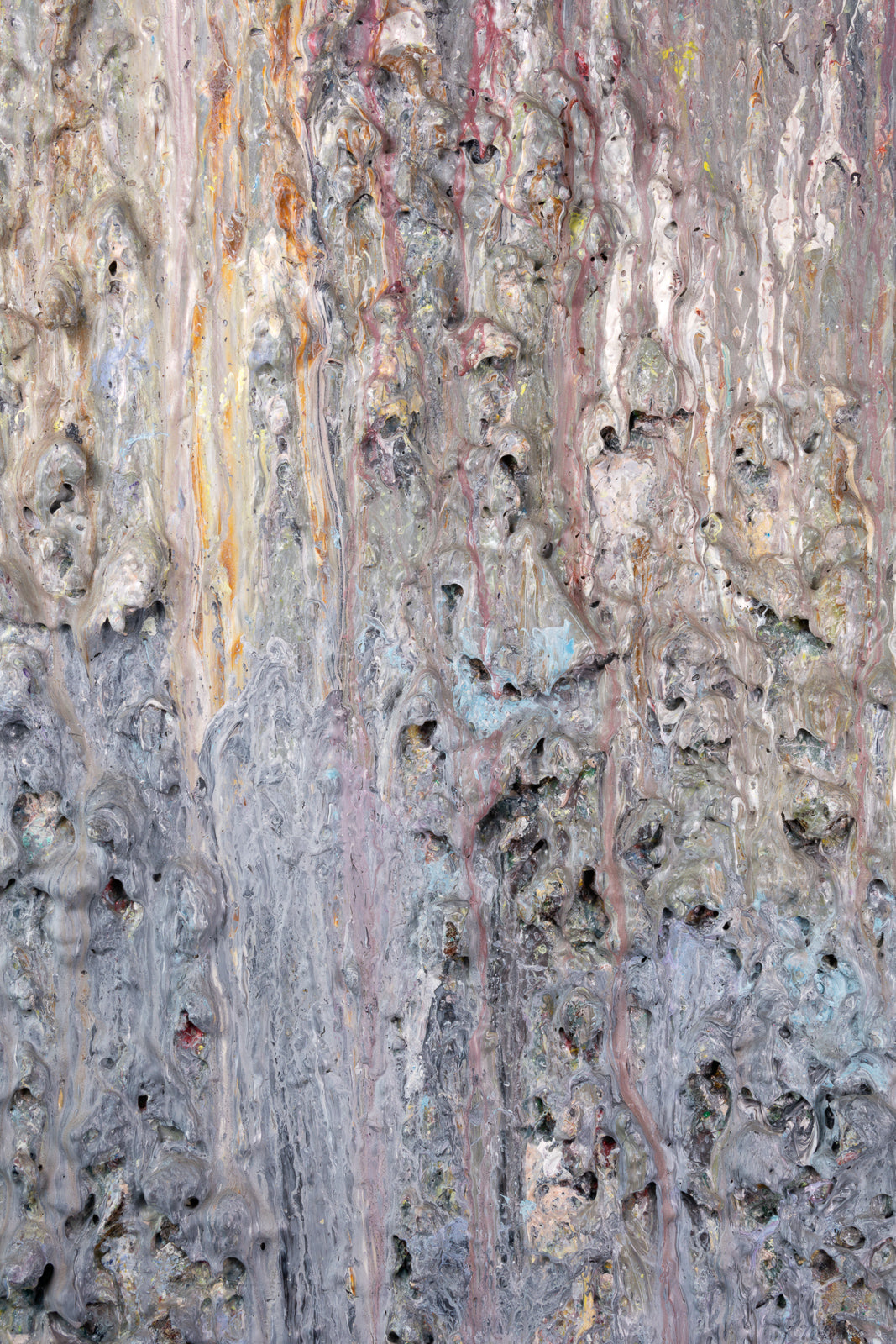 Larry Poons, "Untitled" 1983, mixed-media on canvas