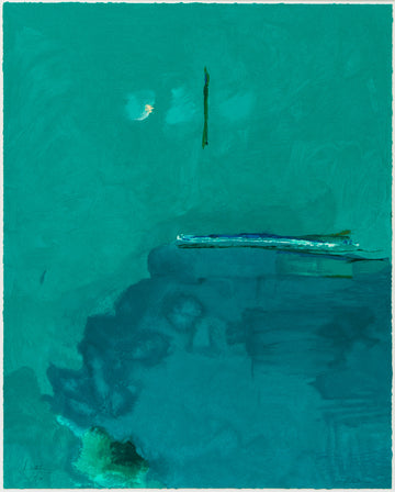 Helen Frankenthaler "Contentment Island," 2004, screenprint, edition 112/118